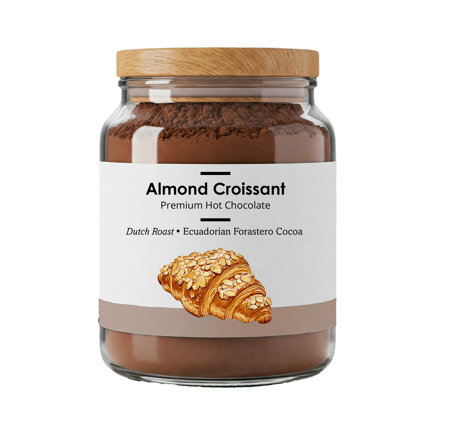 Almond Croissant Hot Chocolate