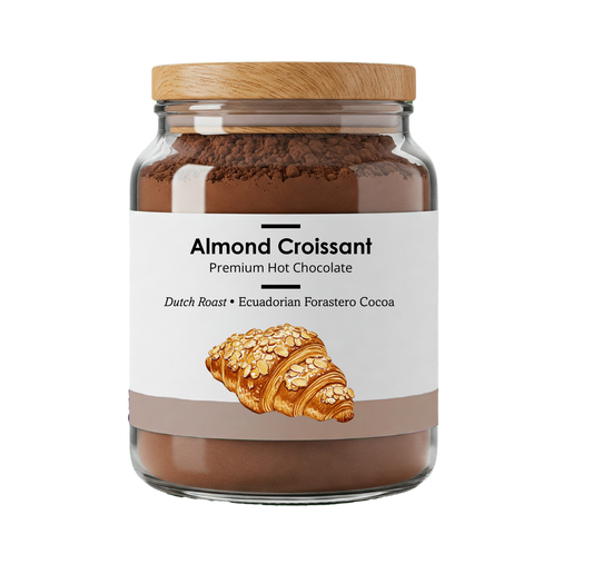 Almond Croissant Hot Chocolate